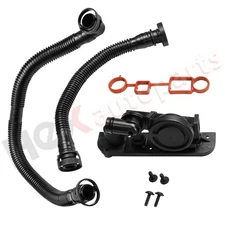 Crankcase Vent PCV Valve + Hose w/Screw kit for 06F129101N Audi A3 A4 Volkswagen