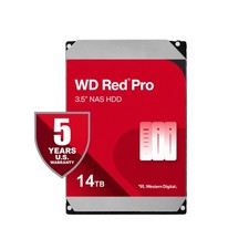 Western Digital 14TB Red Pro NAS Hard Drive - 7200 RPM, SATA 6Gb/s | WD142KFGX