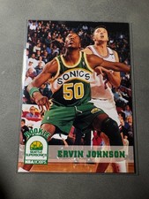 1993-94 NBA Hoops - Ervin Johnson #409 (RC) ROOKIE Sonics NBA 