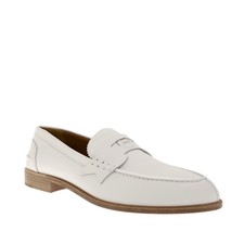 Christian Louboutin Penny Loafer White Leather Size 9 US New Christian Louboutin Penny Loafer White Leather Size 10 US  main image 3