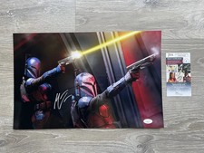 Mercedes Varnado Signed METALLIC 11x17 Photo JSA COA Mandalorian Star Wars