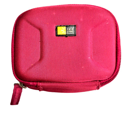 Case Logic Small Camera Case Pink 3x4'' EVA (Ethylene Vinyl Acetate) Zip