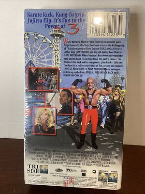 3 NINJAS High Noon at Mega Mountain 1998 NEW VHS Tape Factory