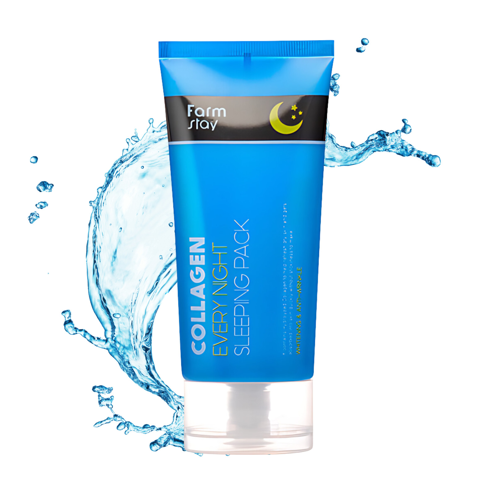 Mejor máscara facial coreana para dormir para el cuidado de la piel colágeno paquete para dormir todas las noches