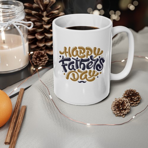 Personalized Father's Day Coffee Mug, Perfect Gift for Dad, Great for Birthdays - Picture 5 of 9