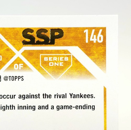 2023 Topps Serie 1 SSP Medias Rojas Oro Espejo Alex Verdugo Imagen Variación Boston - Imagen 16 de 20