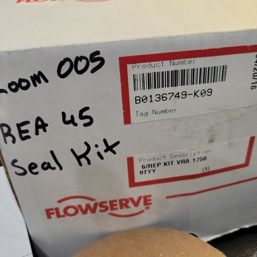 FLOWSERVE 6/REP VRA 1750 9TYY SEAL KIT B0136749-K09 AIPB1750WB3 KR8C1750D33 NEW - Picture 3 of 8