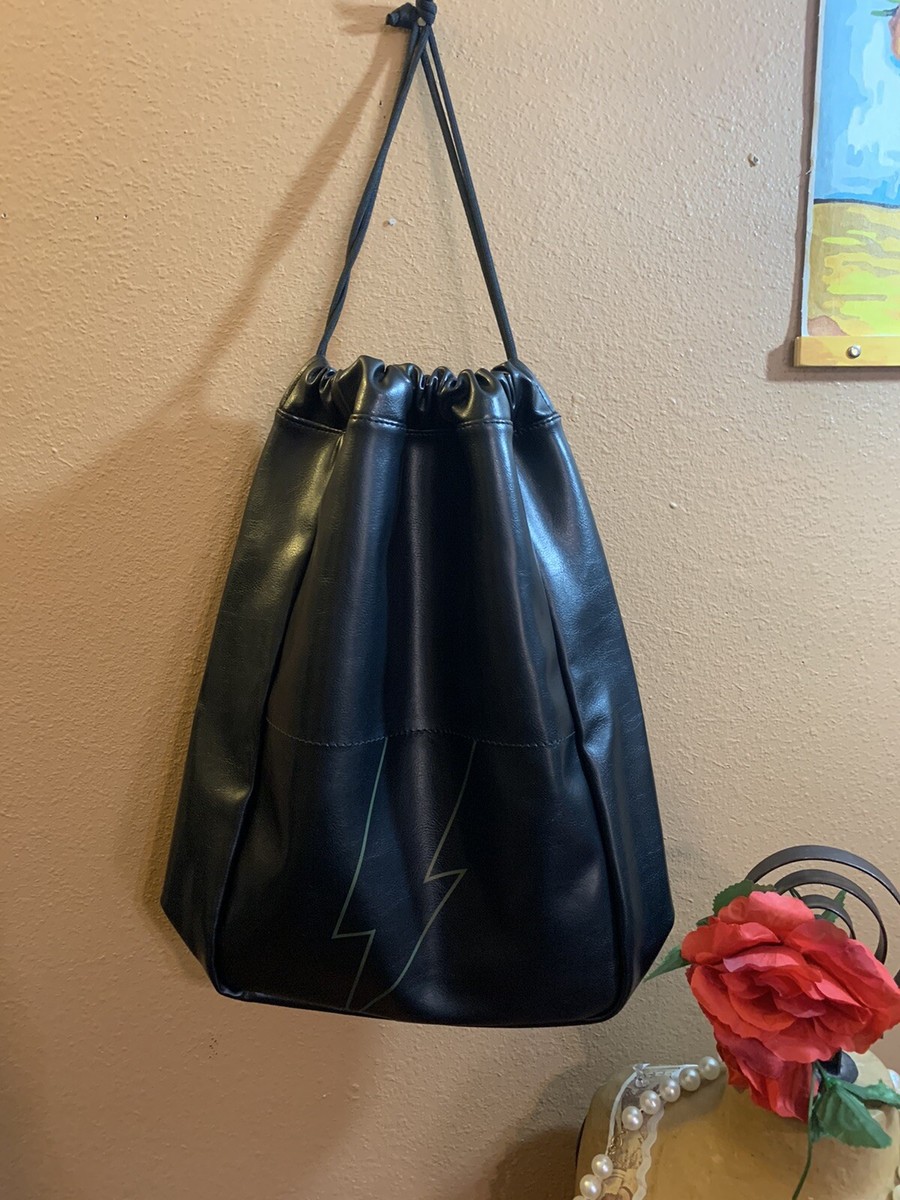 Carolina Herrera Black Bad Boy Draw String lighting Bolt  display picture 2