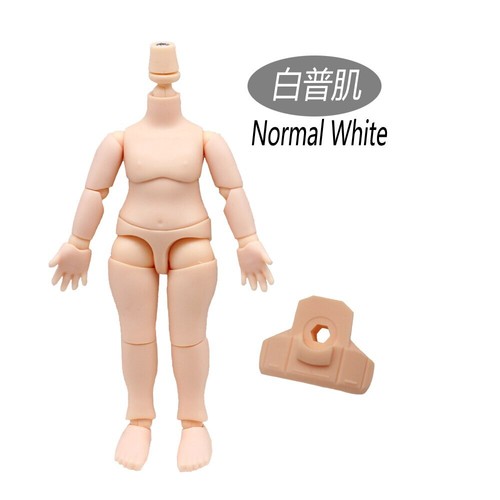 11CM Doll Toys Body Head 11 1/12 BJD Body Spherical Joint Doll Toy Hand Set - Picture 20 of 34