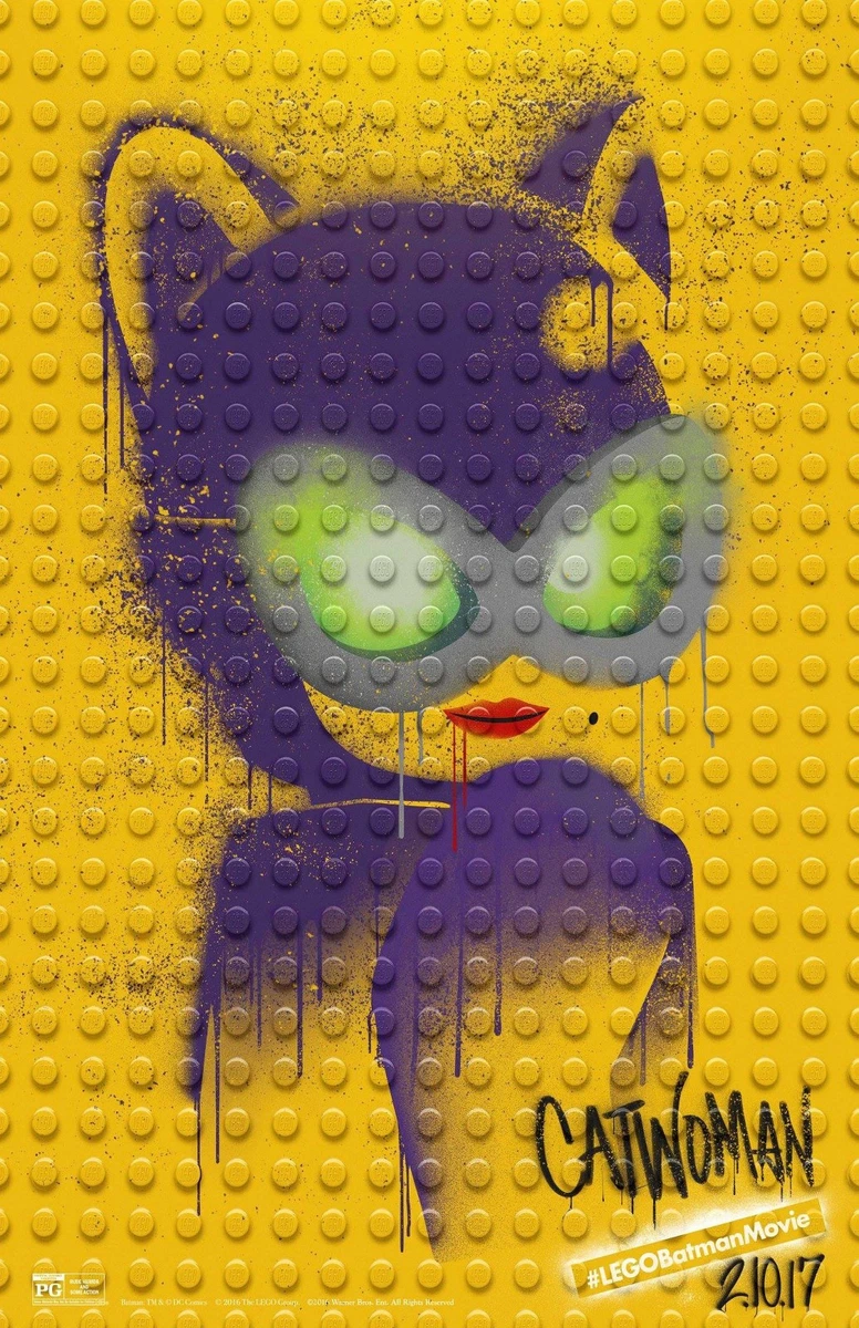 Lego Movie Cat Poster