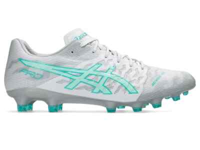 ASICS Soccer Cleats DS LIGHT ACROS PRO 3 White/Sea Glass 1101A071