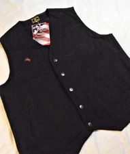 NEW TAGS Wyoming Traders Texas Concealed Carry Vest Canvas Black XL