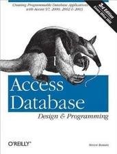 Access Database Design & Programming; 3rd Editi- 9780596002732, Roman, paperback