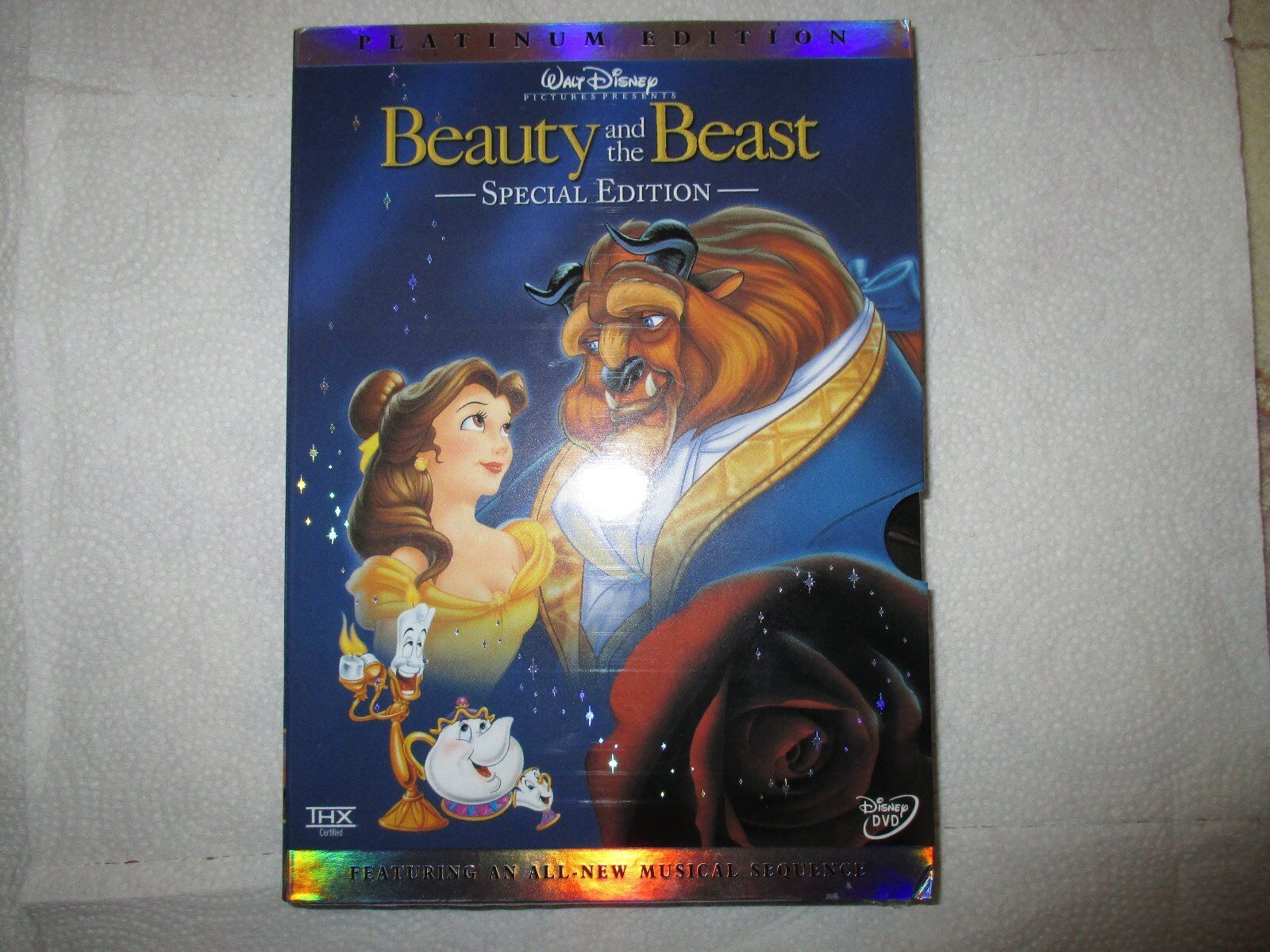 Beauty and the Beast (DVD, 2002), 2-Disc Platinum Edition/Mfg. Sealed