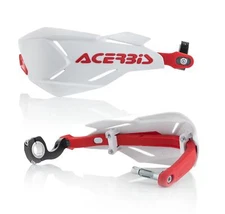 Acerbis X-Factory White Red Handguards Honda CRF 250 RX 2019 - 2024