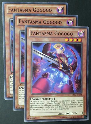 Set 3 Karten: GHOST GOGOGO Common auf Italienisch CBLZ-IT002 YUGIOH