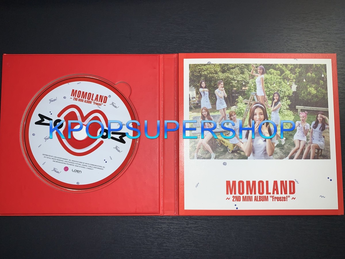 MOMOLAND 2nd Mini Album Freeze! CD Hyebin Nayun Photocard Great