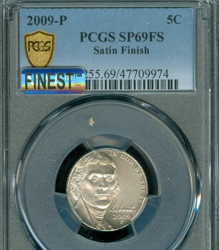 2009 P JEFFERSON NICKEL NGC MS69 FS SMS MAC FINEST GRADE POP 12 MAC SPOTLESS .