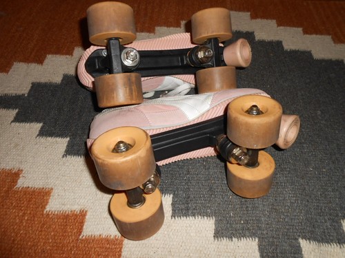 VTG RARE 1980's Puma Roller Skates Women's Size 8 UK 5.5, Japan 25.5, France 38 - Picture 5 of 6