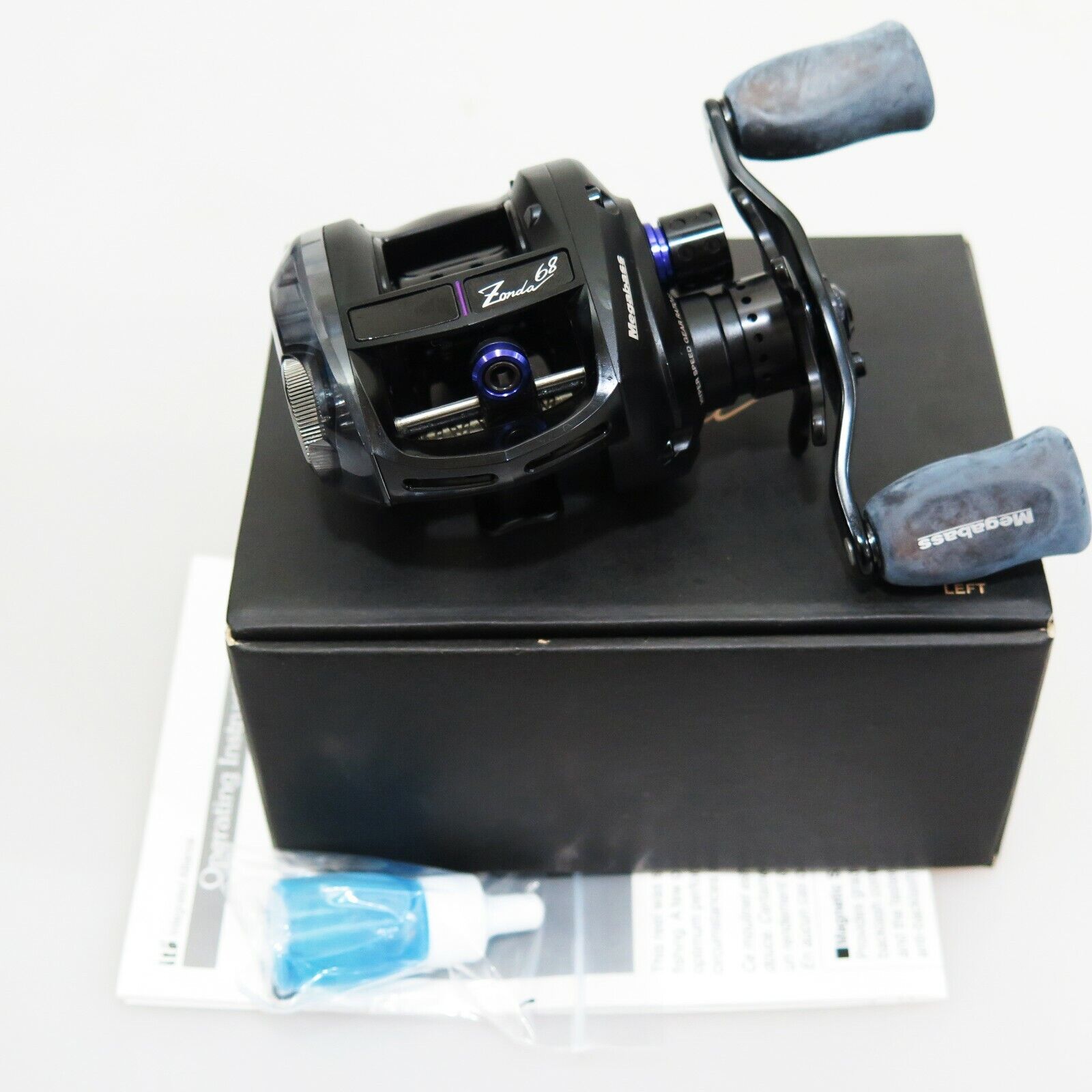 MEGABASS ZONDA 68L Left LIMITED EDITION BAITCAST Reel Fedex 3-5days to Usa