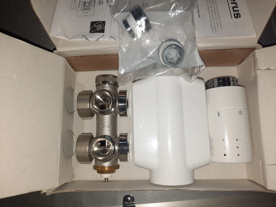 Buderus Logafix Universalarmatur Set V2 Multiblock weiss Design Armatur Bad - Bild 2 von 3