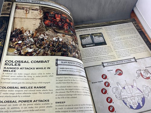 Warmachine - Colossals 2012 Steam-Powered Miniatures Combat Rulebook (HC) - Picture 2 of 6