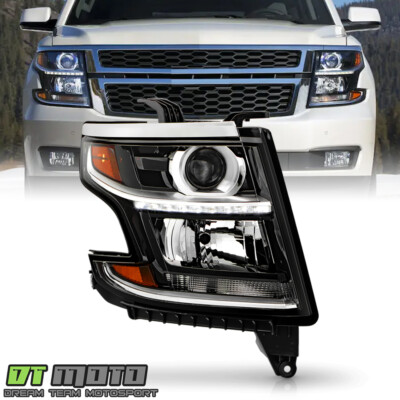 For 2015-2020 Chevy Suburban|Tahoe HID/Xenon Projector Headlight Passenger Side
