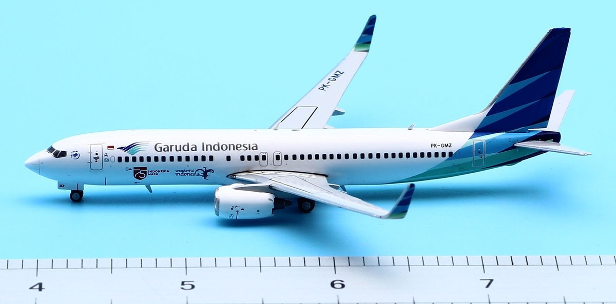 航空機・ヘリコプター 1/400 jc wings B737-800 Garuda ScaleModelStore.com :: JC Wings 1:200 - LH2257 - Garuda