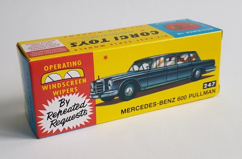 Corgi Model Club No. 247, Mercedes-Benz 600 Pullman Superb Mint Condition - Picture 12 of 14