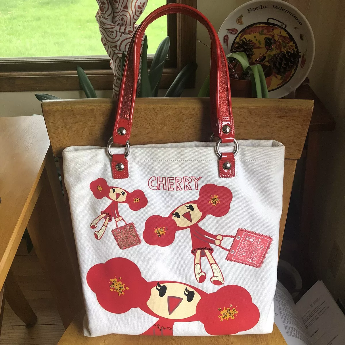 Coach Cherry Tote Bags