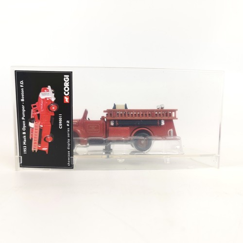 Corgi Fire Heroes Bundle Mack B ALF 900 Fire Engines Trucks CS90010 CS90011 - Picture 14 of 24