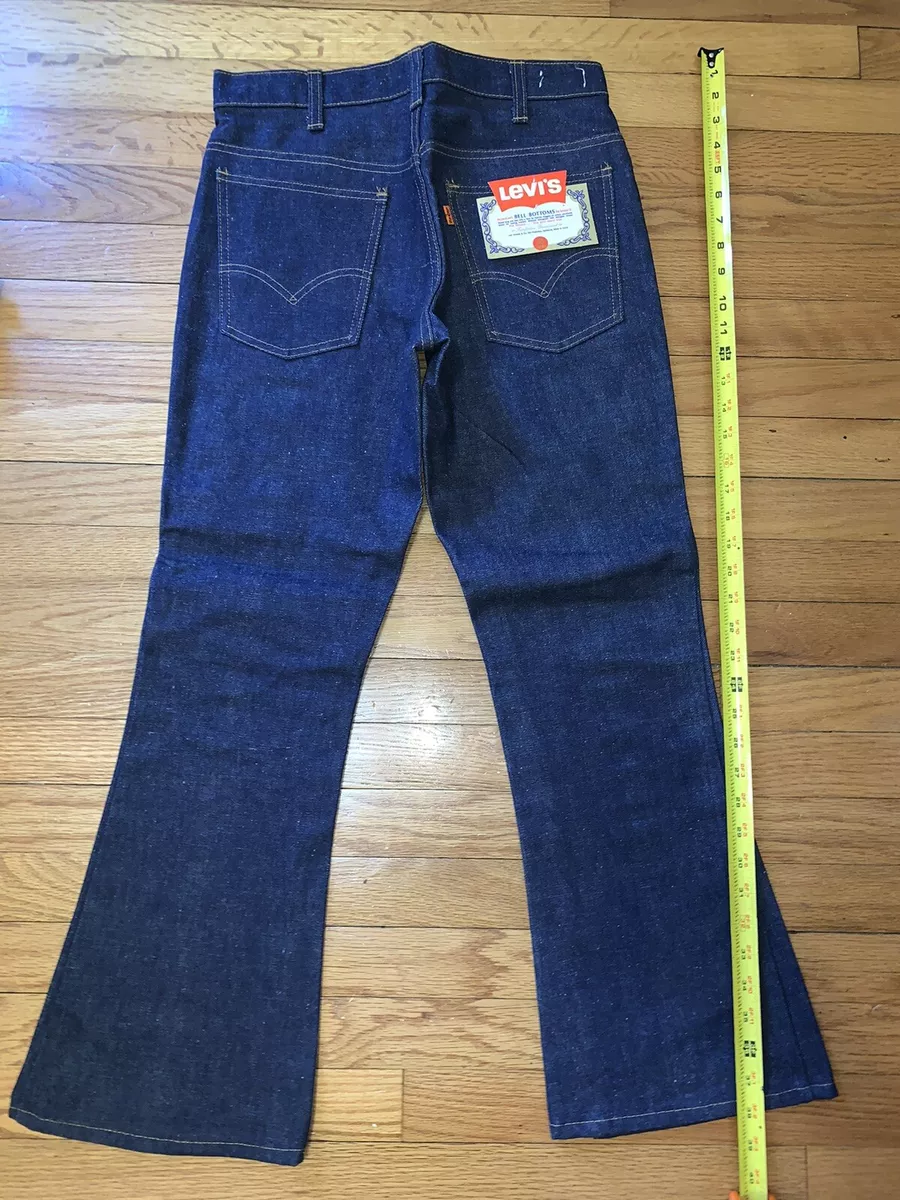 Vintage Levi s 646 0217 Bell Bottoms Jeans BIG E Orange Tab Men s