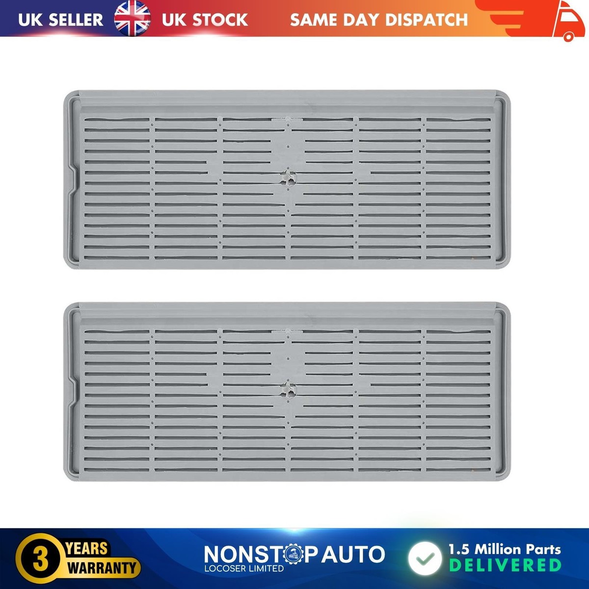 MERCEDES SUNROOF PANEL Grill Grille Air Vents Grey W202 w203 W140 W210 W208 $68.00