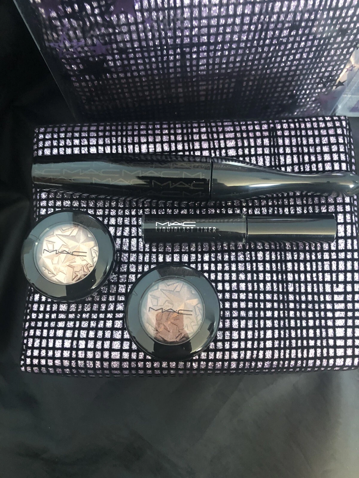 MAC Starry-Eyed SMOKY Kit Eyeshadow Mascara Eyeliner NIB