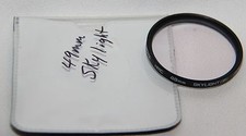 HOYA HMC 49mm Skylight 1B Filter - Rarely used