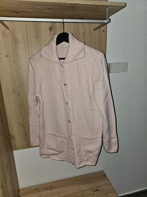 Damen Strickjacke Gr. 42 Pink Repeat
