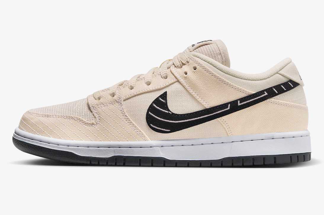 Size 10.5 - Nike Albino & Preto x Dunk SB Low Jiu-Jitsu for sale 