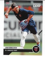 JOSH DONALDSON 2020 TOPPS NOW SUMMER CAMP WAVE 2 CARD OD-485 MINNESOTA TWINS