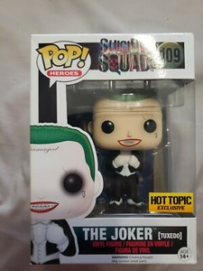 Funko Pop! Suicide Squad #109 The Joker [Tuxedo] Hot Topic Exclusive