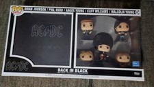 NEW! FUNKO POP! DELUXE ALBUM: ACDC AC/DC AC DC - BACK IN BLACK 5 PACK In Hand
