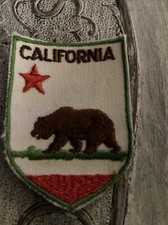 Vintage California Bear Flag Patch