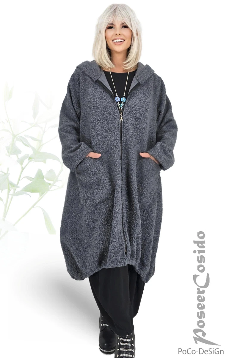 Manteau Femme En Laine SINCE'RE – Coupe Basique Rose – Neuf Avec étiquettes