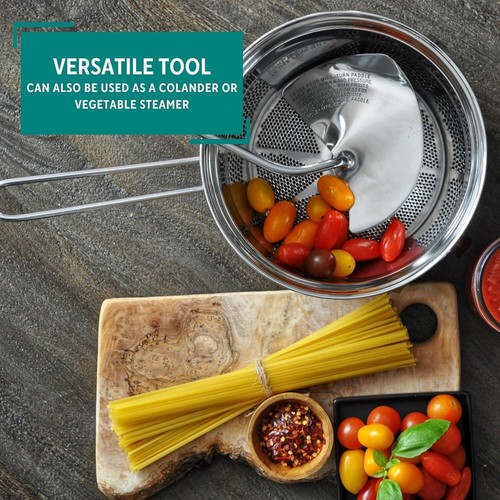 Mirro 50025 Foley Stainless Steel Healthy Food Mill Cookware, 3.5Quart