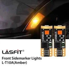 LED Front Sidemarker Light Bulb Lamps T10 168 for Ford Ranger 1983-2020 Amber