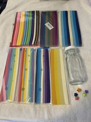 BRAND NEW! Shooting Stars - LOT# 3 - Origami Paper  - Lucky Star!! Hidden LOVE!!