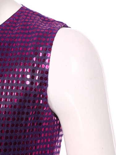 Men Waistcoats Sparkly Sequin Jackets Vest Disco Ballroom Peformance Costumes - Picture 41 of 96
