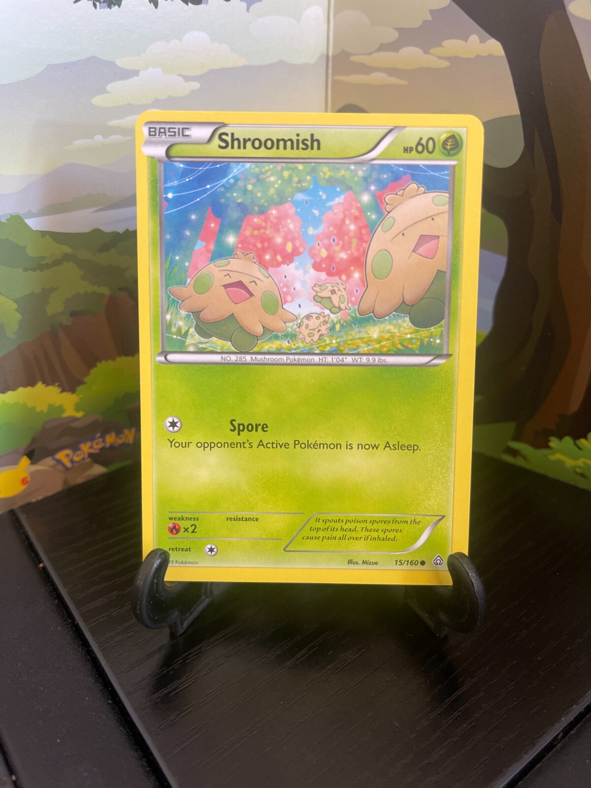Shroomish 15/160 - Primal Clash - Common - Pokemon Card TCG - LP