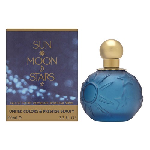 Sun Moon Stars Midnight by United Colors, 3.4 oz Eau De Parfum Spray for Women