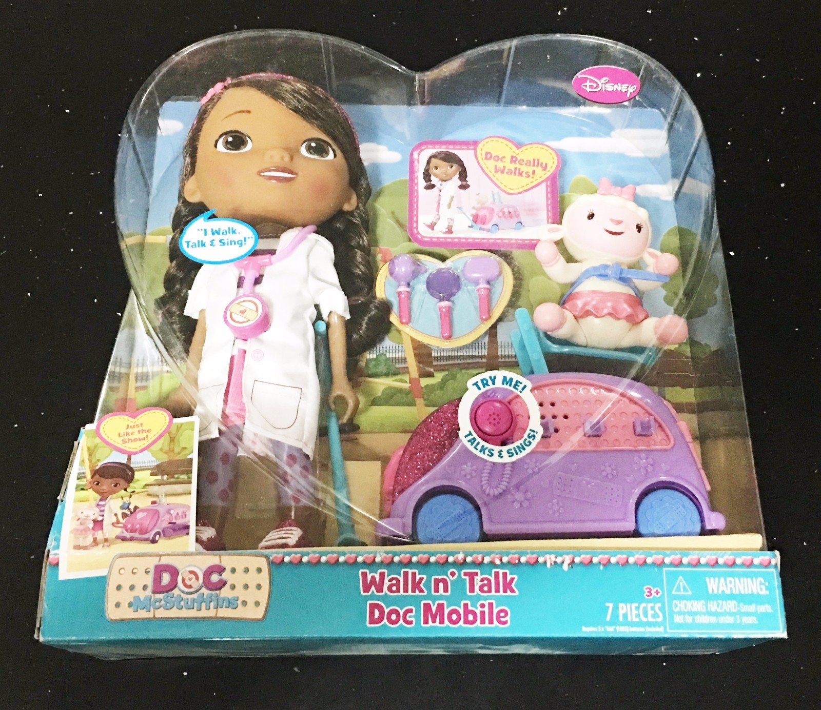walking doc mcstuffins doll