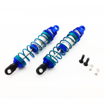 Traxxas Rustler 1:10 Alloy Front Ultra Shocks, Blue by Atomik - Replaces 3760A